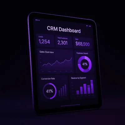 Sistema CRM integrado con gestión automatizada de clientes
