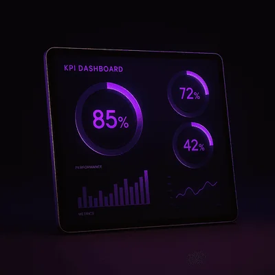 Indicadores KPI financieros en tiempo real